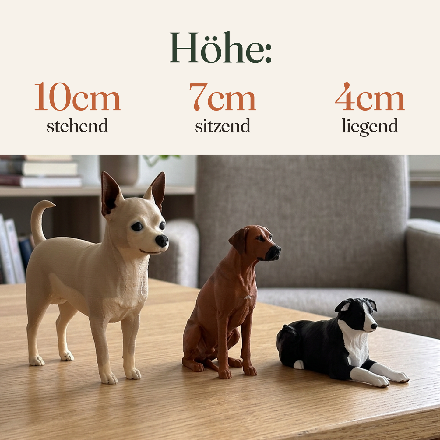 Personalisierte Haustierfigur